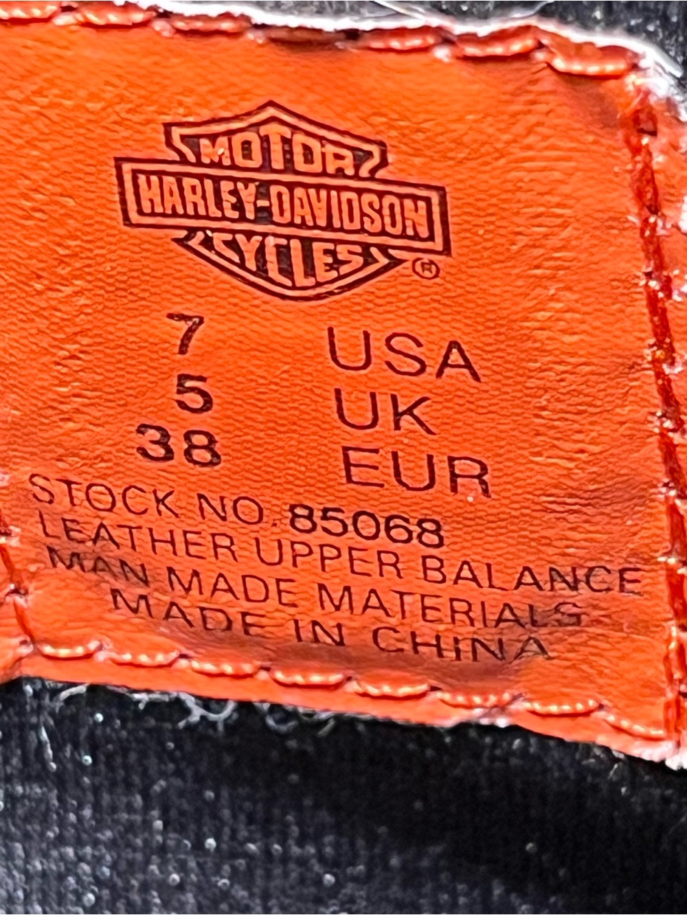 Harley Davidson boots. Size 7. - Picture 2 of 6